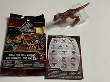Jurassic World Dino Escape Carnotaurus Mini Dinosaur Toy 2021 New/ Open To ID