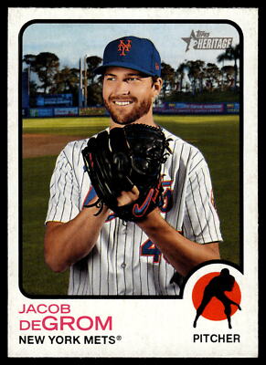 2022 Topps Heritage #250 Jacob DeGrom