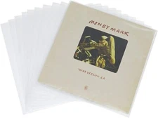 10 Inches Vinyl Record Outer Sleeves, 50pcs Clear Anti- Static LP 10 inch 
