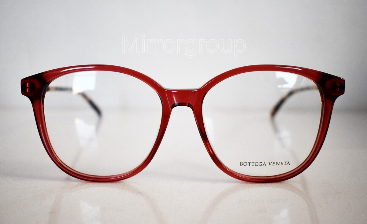 BOTTEGA VENETA BV0137O Burgundy Multi RX EYEGLASS FRAMES  display picture 1
