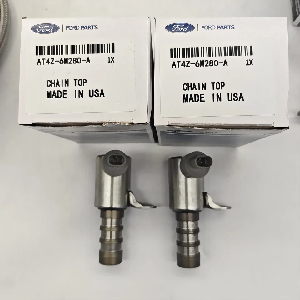 4x VVT Electroválvula de distribución variable para Lincoln MKZ 11-17 Ford F-150 3,5 L ¡NUEVO! Foto 3 de 4