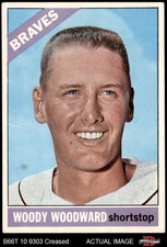 1966 Topps #49 Woody Woodward Braves 3.5 - VG+