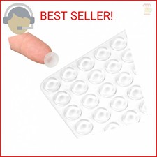 Silicone Cabinet Door Bumpers Round 192pcs Clear Rubber Bumpers Self Adhesive Fu