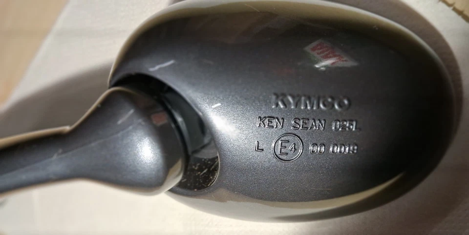 RETROVISEUR KYMCO pour tête de fourche 500 X'CITING 2008/10 GAUCHE  Gris Foncé M - Photo 3/4