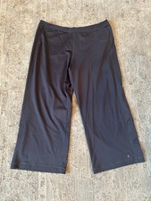 NWOT Danskin Now Womens Pants Capri Legging Gray Pull On Mid Rise Sz L 12/14