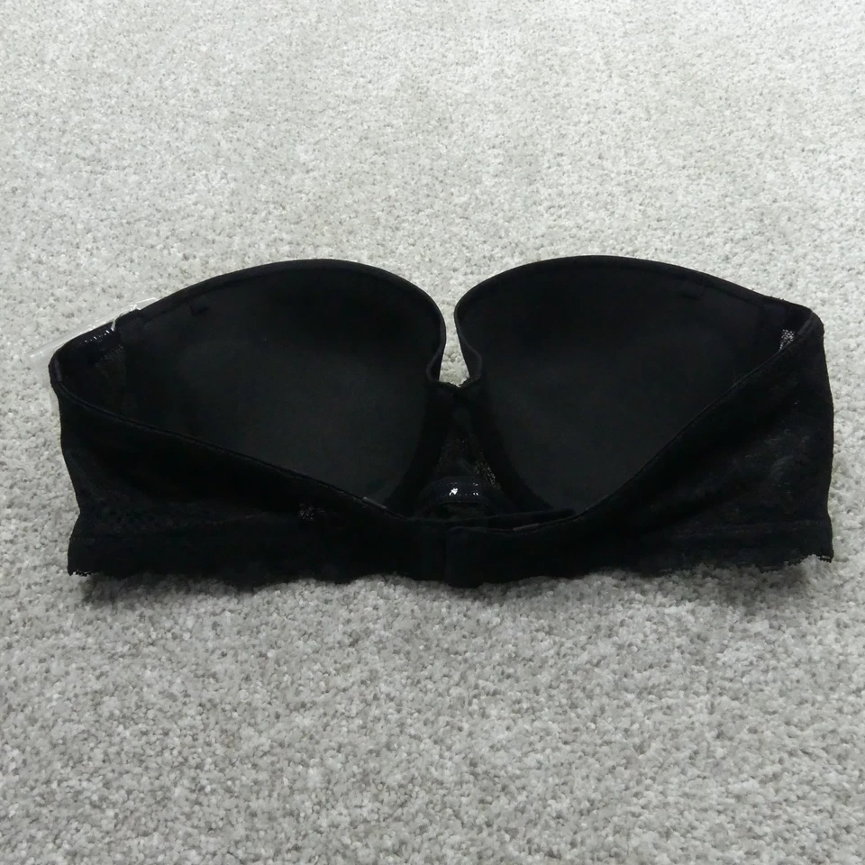 Sutiã On Gossamer Feminino 36B Preto Sem Alças Underwired Lindamente Básico G3162 - Imagem 2 de 4