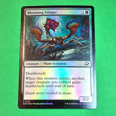 MTG Blooming Stinger EOE 174 Englisch Foil Common (6035)