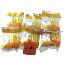 Lot of 6 Way to Celebrate Easter Bunny Dart Popper w/ 10 Foam Darts  1 Shooter