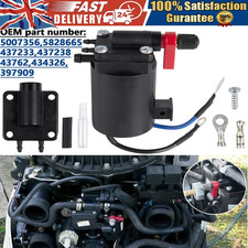 For Johnson Evinrude 5007356 5828665 437233 437238 Fuel Primer Choke Solenoid