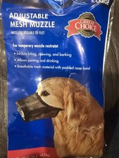 XL Breathable Air Mesh Muzzle for Xl Dogs