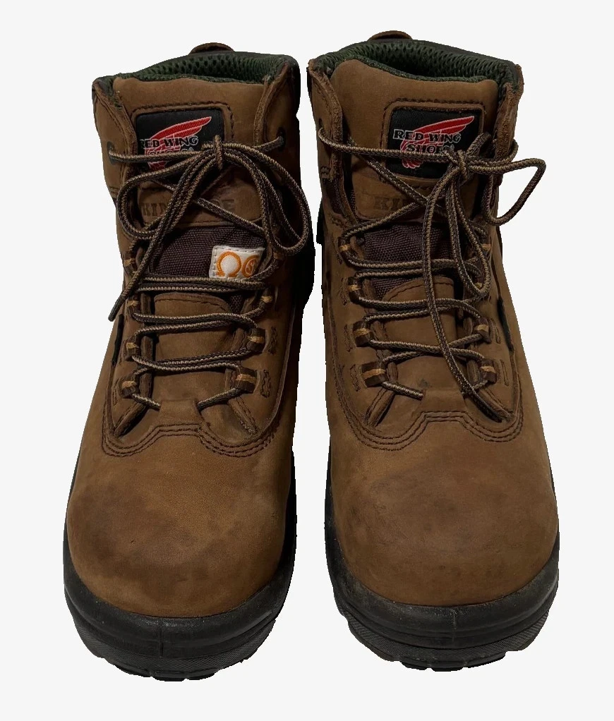 Red Wing Shoes King Toe Waterproof Work Boots Women Size 8  display picture 3