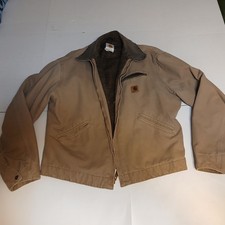 Vintage Carhartt Detroit Jacket Men  s Large J97 SDL Blanket Lined Made USA