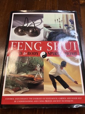 Feng  Shui Mind & Body Spirit& Home Hardcover Tabletop Book Control And Enhance