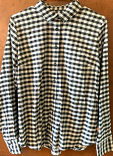 Orvis Women's Black Check Flannel Shirt - Size M