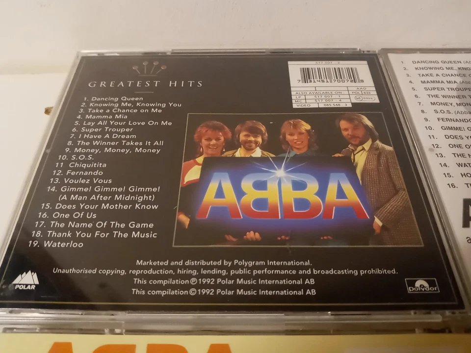 ABBA - Sammlung - 3 CDs + Bonus - 1 Album und 2 Kompilation und 1 Tribute-Album - Bild 2 von 4