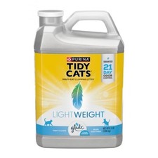 Purina Tidy Cats Lightweight Clumping Cat Litter with Glade Tough Odor Solutions