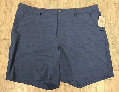 Jockey Shorts Mens 46 Ever Active Blue Heather UPF 50 4-Way Stretch NEW