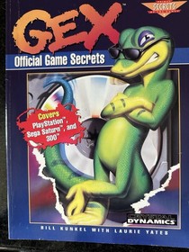 Original GEX Strategy Guidebook Prima Sega Saturn PS1 3DO Official Game Secrets