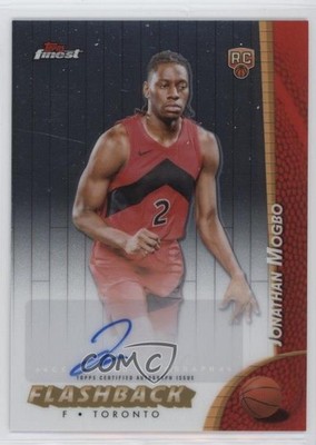 2024-25 Topps Finest Flashback Jonathan Mogbo #FBA-JM Rookie Auto RC 1n2n