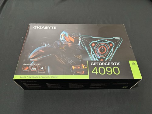 4090 GIGABYTE GeForce RTX GAMING OC 24GB GDDR6X Graphics Card - 第 1/8 張圖片