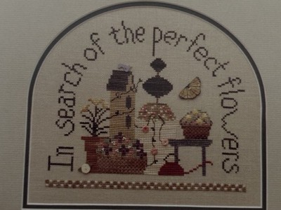 NEW RARE 2001 Garden Party Cross Stitch Pattern By Cecilia Turner Heart In Hand