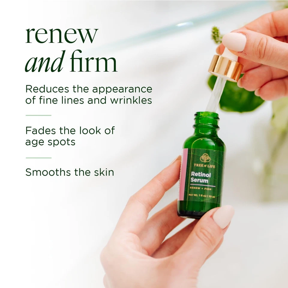 Retinol Serum for Dark Spots & Fine Lines 2 Fl Oz - Facial Oil for Sensitive ... - Image 2 of 4