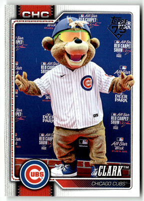 Topps Series One MLB 2026 No. M-18 Clark Mascot