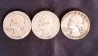 Washington Quarters Circulated And Uncertified 90% Silver Random Years