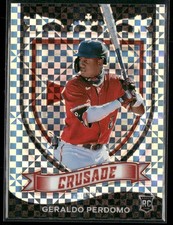 2021 Panini Chronicles Geraldo Perdomo Crusade Building Blocks #8 Diamondbacks