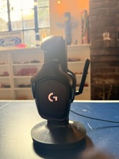 Logitech G432 3.5mm Wired Surround Sound Gaming Headset - Black/Blue Very Good