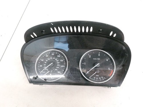 62119153756 Tacho Tachometer Kombiinstrument 110.080.213 BMW 5-Se DE1207722-54