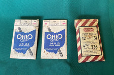 UNION STRAIGHT SHANK & OHIO LINE HIGH SPEED TWIST DRILL BITS