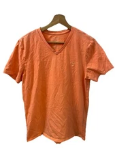 American Eagle Basic Orange Short Sleeve Shirt