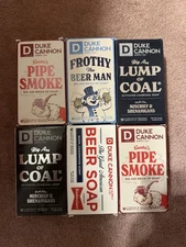 Duke Cannon Supply Co 6 Big A** Bricks of Holiday Soap Bars Lot for Men NEW