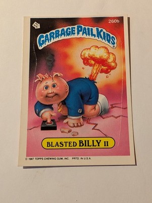 GARBAGE PAIL KIDS Sticker (Topps, 1987) #260B