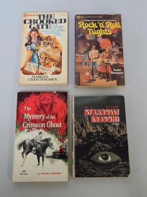 Vintage Teen Paperback Lot (4) Strange Enough! T 438 and others (1970's & 80's)