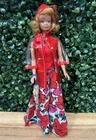 Vintage Barbie Clone Raincoat, Hat , Palazzo Pants *Spring Outfit!* NO DOLL!