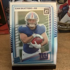 2025 Donruss Optic CAM SKATTEBO RC #228 Rated Rookie Base New York Giants