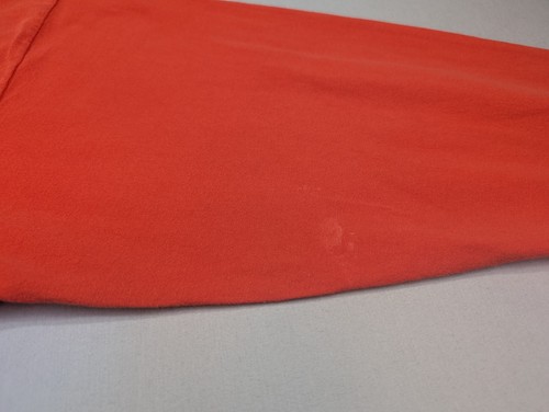 Vintage Gap Hoodie Adult Extra Large Orange Red Boxy Square Lightweight - Picture 8 of 12