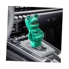 Car Gear Shift Cover, Funny Frog Hoodie Winter Warm Car Shift Knob Green