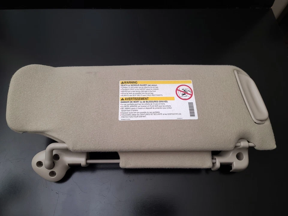 2000-06 TAHOE ЛАВИНА ЮКОН ЭСКАЛАДА ПРИГОРОДНЫЙ СОЛНЦЕЗАЩИТНЫЙ КОЗЫРЕК КОМПЛЕКТ ВОДИТЕЛЬ ПАССАЖИРСКИЙ - Изображение 2 из 4