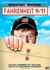 Fahrenheit 9/11 (DVD, 2004) - DISC + COVER ART - NO CASE