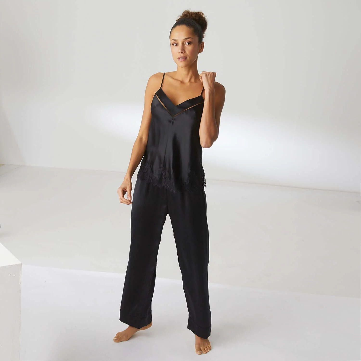 Simone Perele Dream Silk Pant 100% Silk Pant Flattering, Relaxed Fit