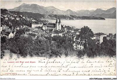 ACH-P3-SUISSE-0239 - Luzern Mit Rigi Und Alpen