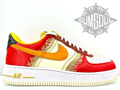 NIKE AIR FORCE '07 PRM LITTLE ACCRA HABANERO RED