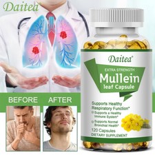Mullein Leaf Capsules,Soothe Throat And Respiratory Tract,Respiratory Health