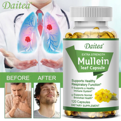 Mullein Leaf Capsules,Soothe Throat And Respiratory Tract,Respiratory Health