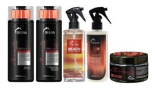 TRUSS Miracle Summer Shampoo Conditioner with Deluxe Prime  Mask  Beach Waves