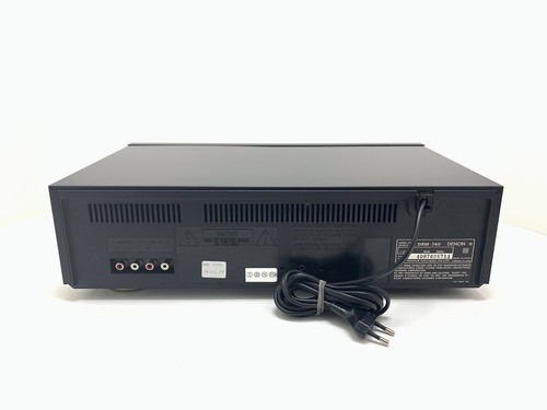 DENON DRM-740 Stereo Cassette Tape Deck 3 Head Vintage 1995 HiEnd WORK Good Look - Imagen 17 de 17