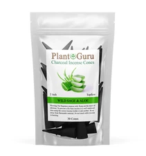 30 Jumbo Charcoal Incense Cones  2" TOPFLOW Bulk For Burner Holder Variety Lot